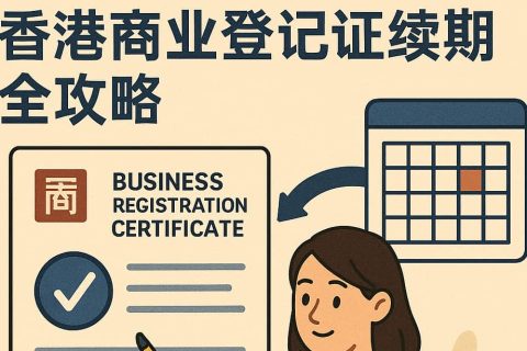 香港商業(yè)登記證續(xù)期全攻略：最新費(fèi)用表、豁免門檻與eTAX線上辦理一步到位