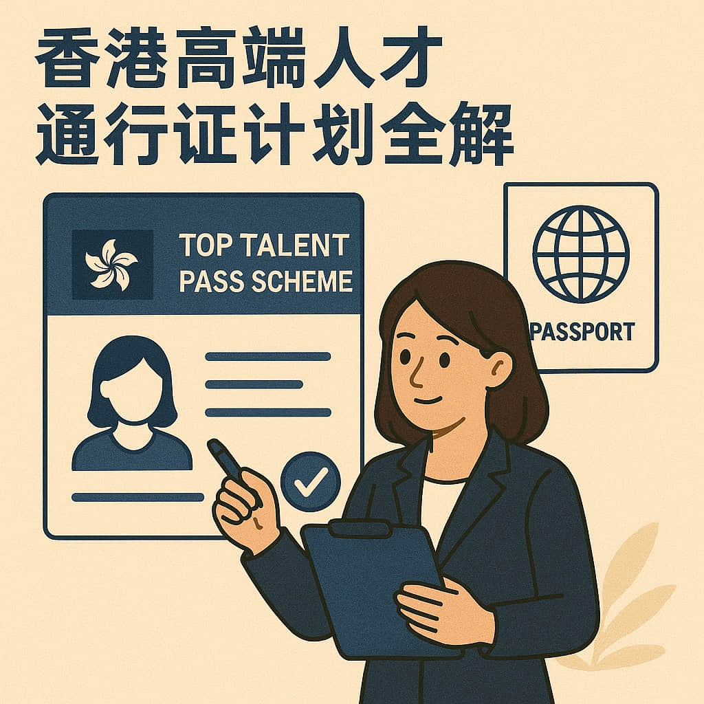 香港高端人才通行證計劃全解