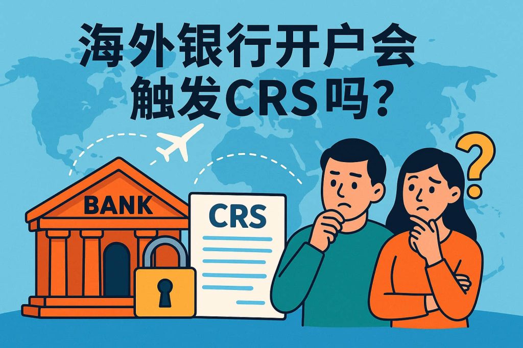 海外銀行開戶會觸發(fā) CRS 嗎