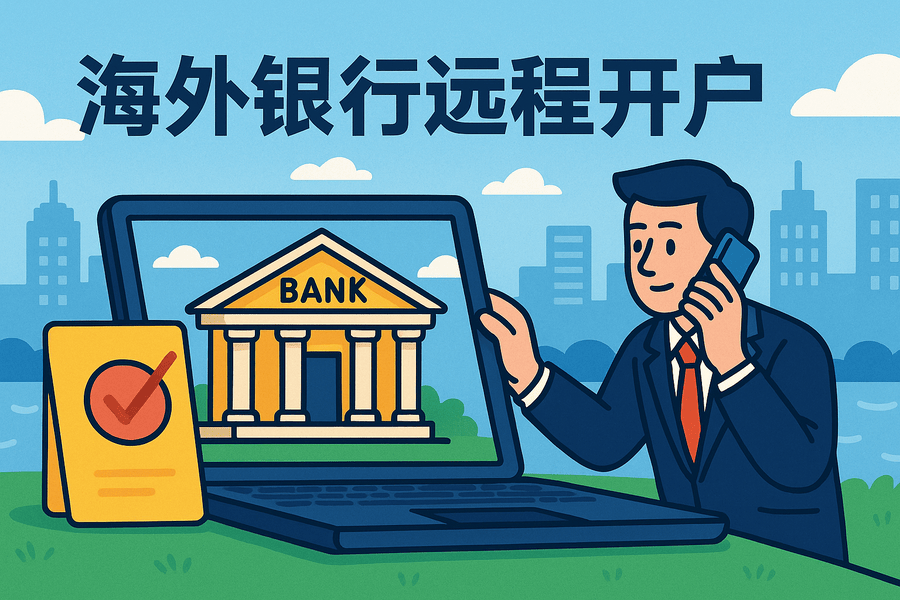 哪些海外銀行支持遠(yuǎn)程開戶？最新名單與辦理方式