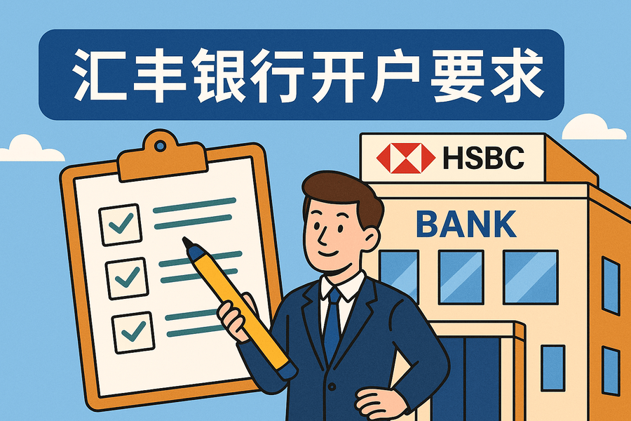 香港匯豐銀行開戶要求有哪些？企業(yè)與個(gè)人指南